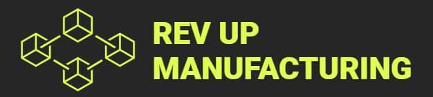 Rev Up Manufacturing Company Logo