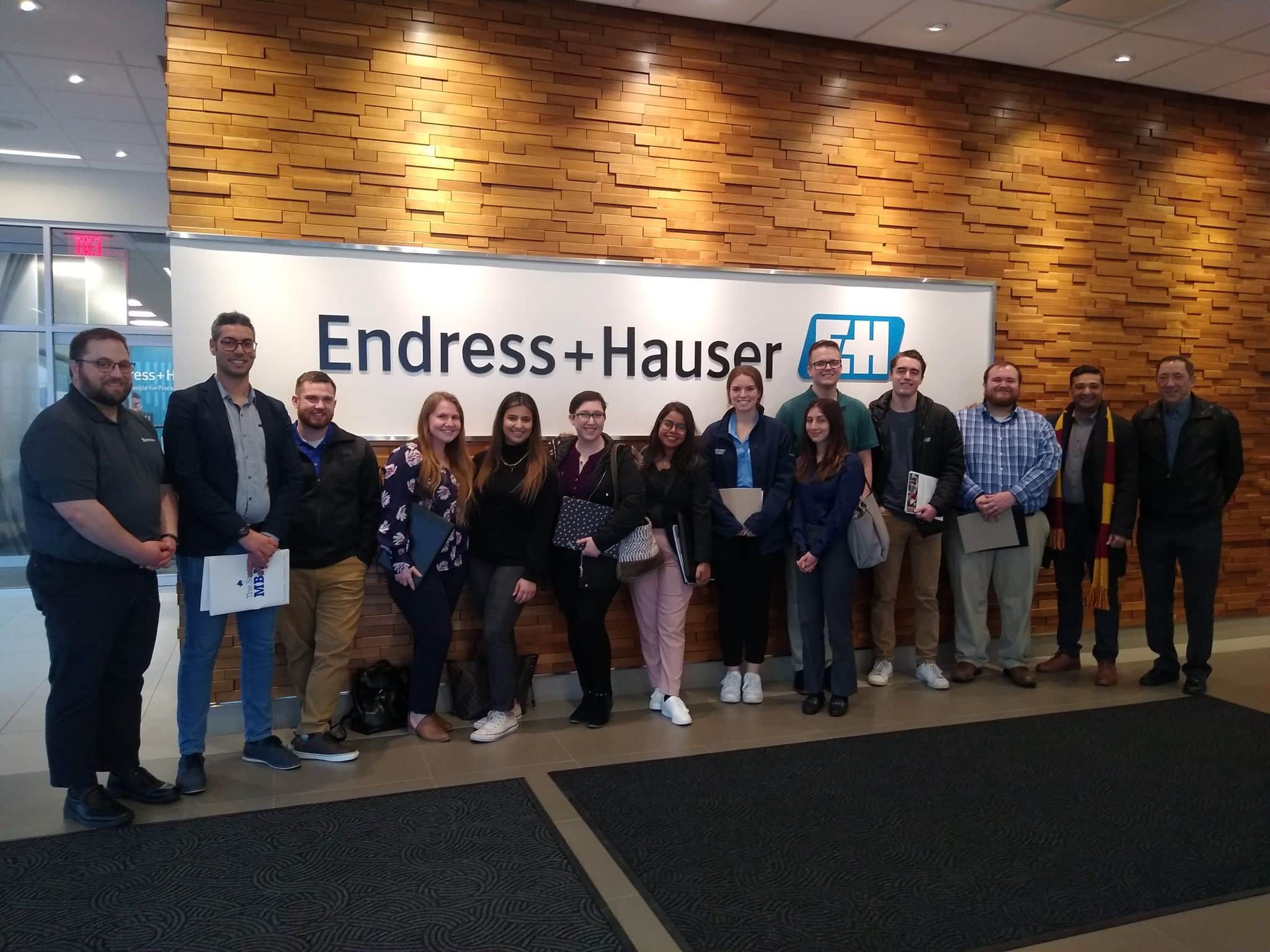 ISU Program students at Endress Hauser